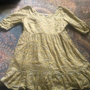 Floral 70s inspired dress